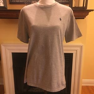 Boys Grey Ralph Lauren Tshirt